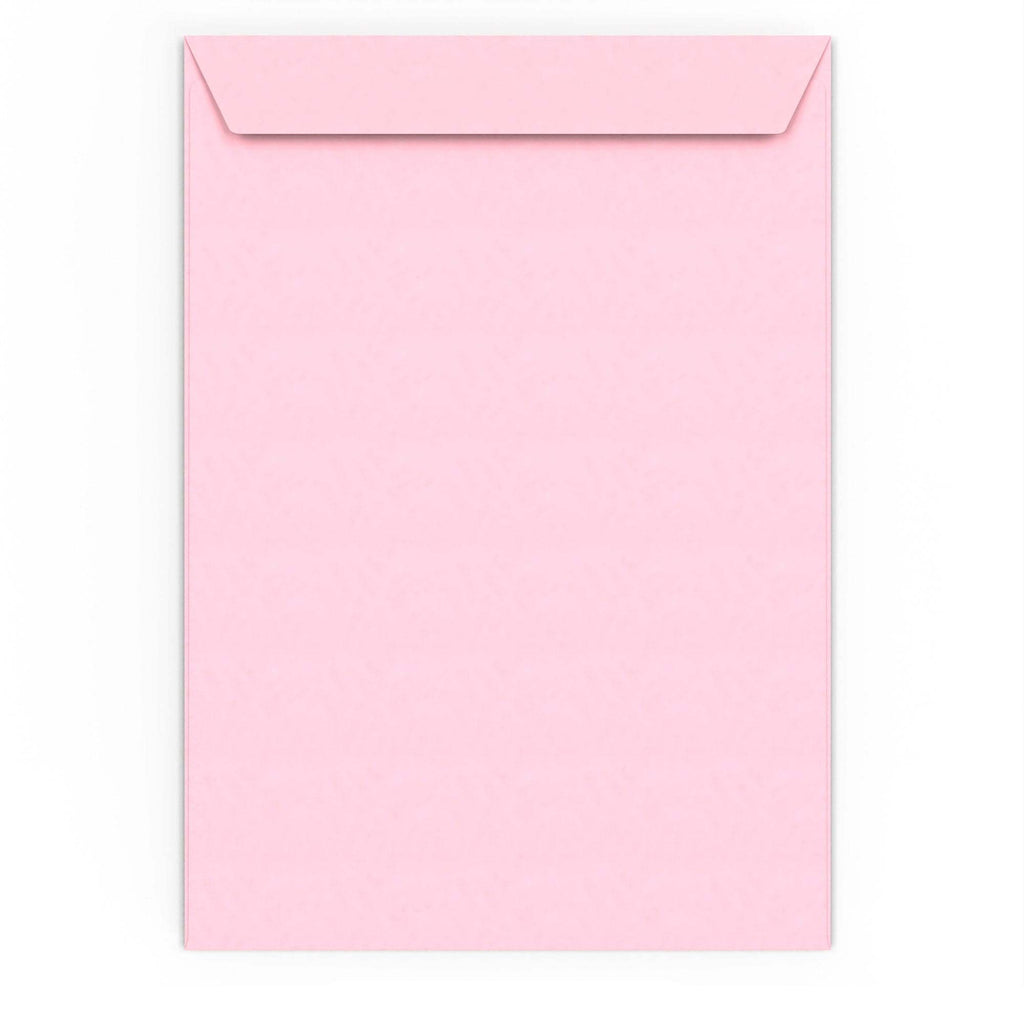 C4 Pale Pink 120gsm Peel & Seal Envelope (324 x 229mm)