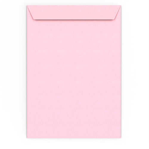 C4 Pale Pink 120gsm Peel & Seal Envelope (324 x 229mm)