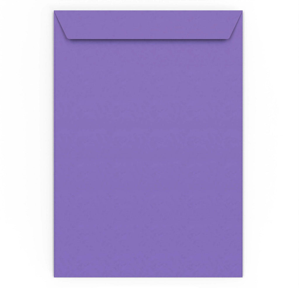 C4 Purple 120gsm Peel & Seal Envelope (324 x 229mm)
