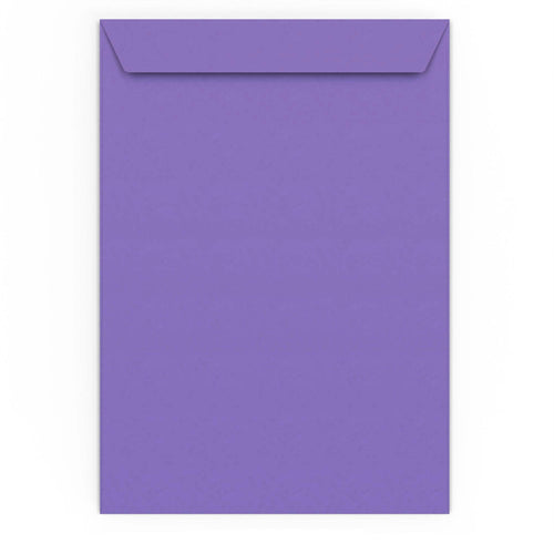 C4 Purple 120gsm Peel & Seal Envelope (324 x 229mm)