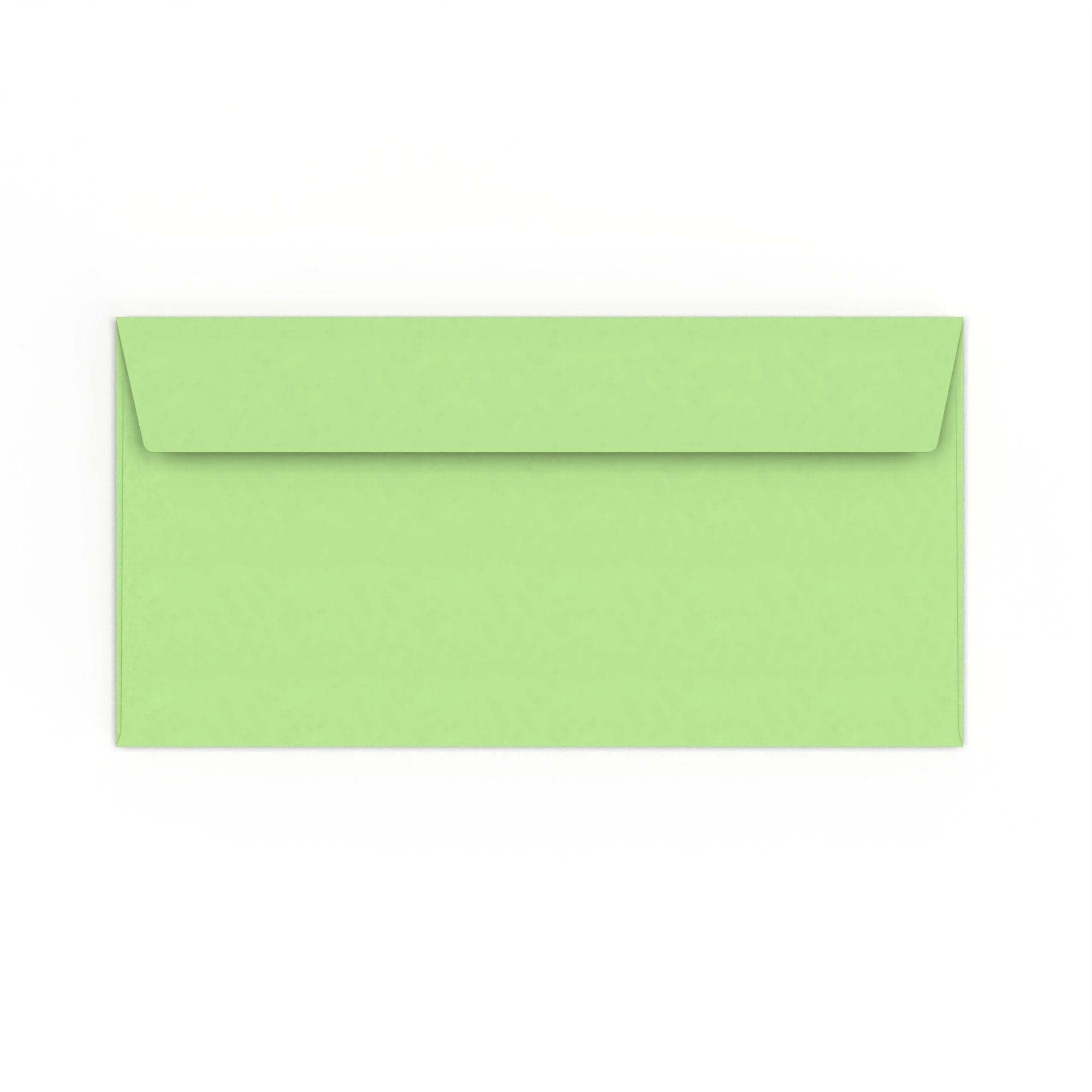 DL Pale Green 120gsm Peel & Seal Envelope (110 x 220mm)