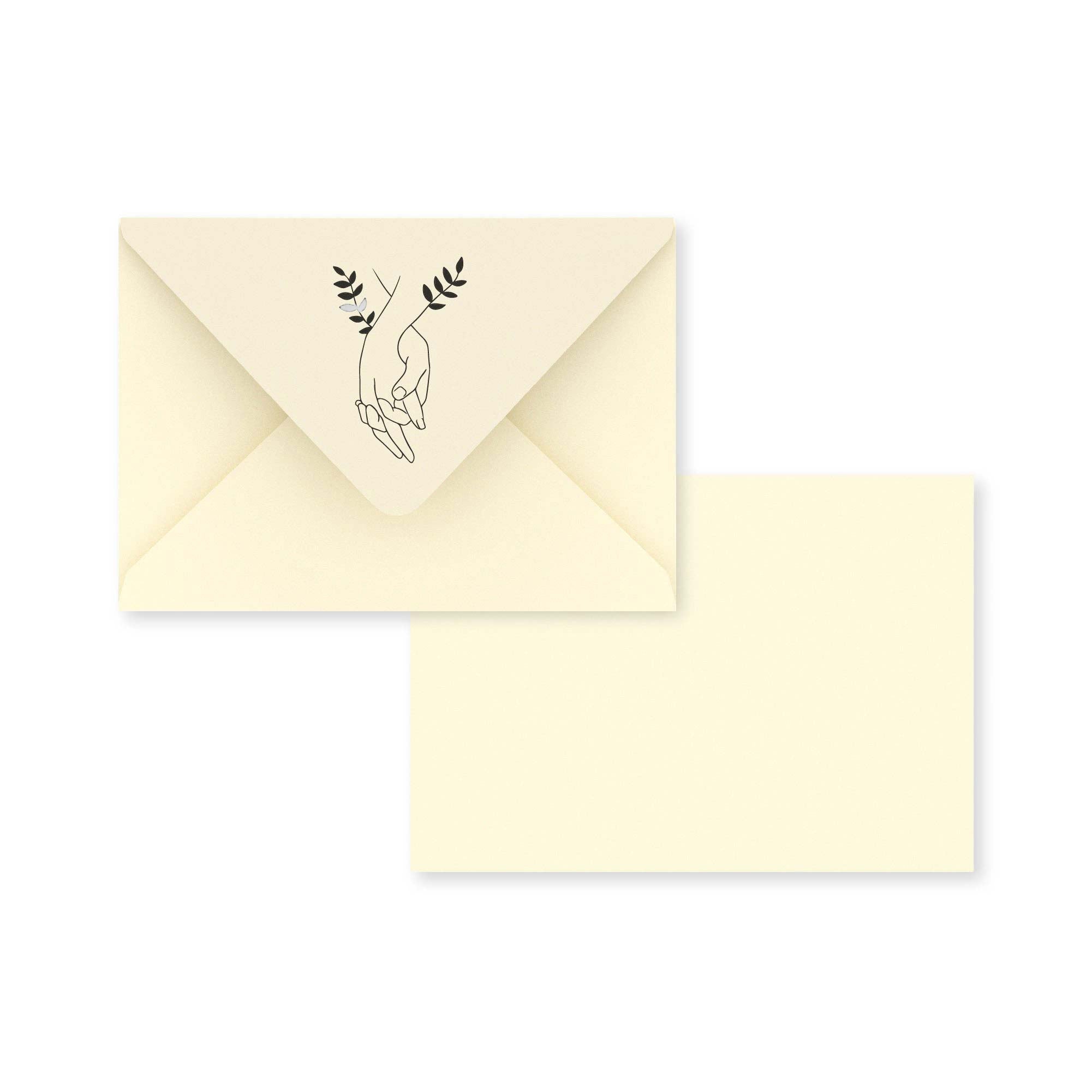 Wedding Envelopes (Hand Bonding Design)