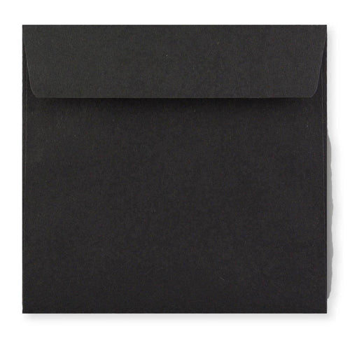 Black Coloured Peel & Seal 120gsm Envelope (155 x 155mm)