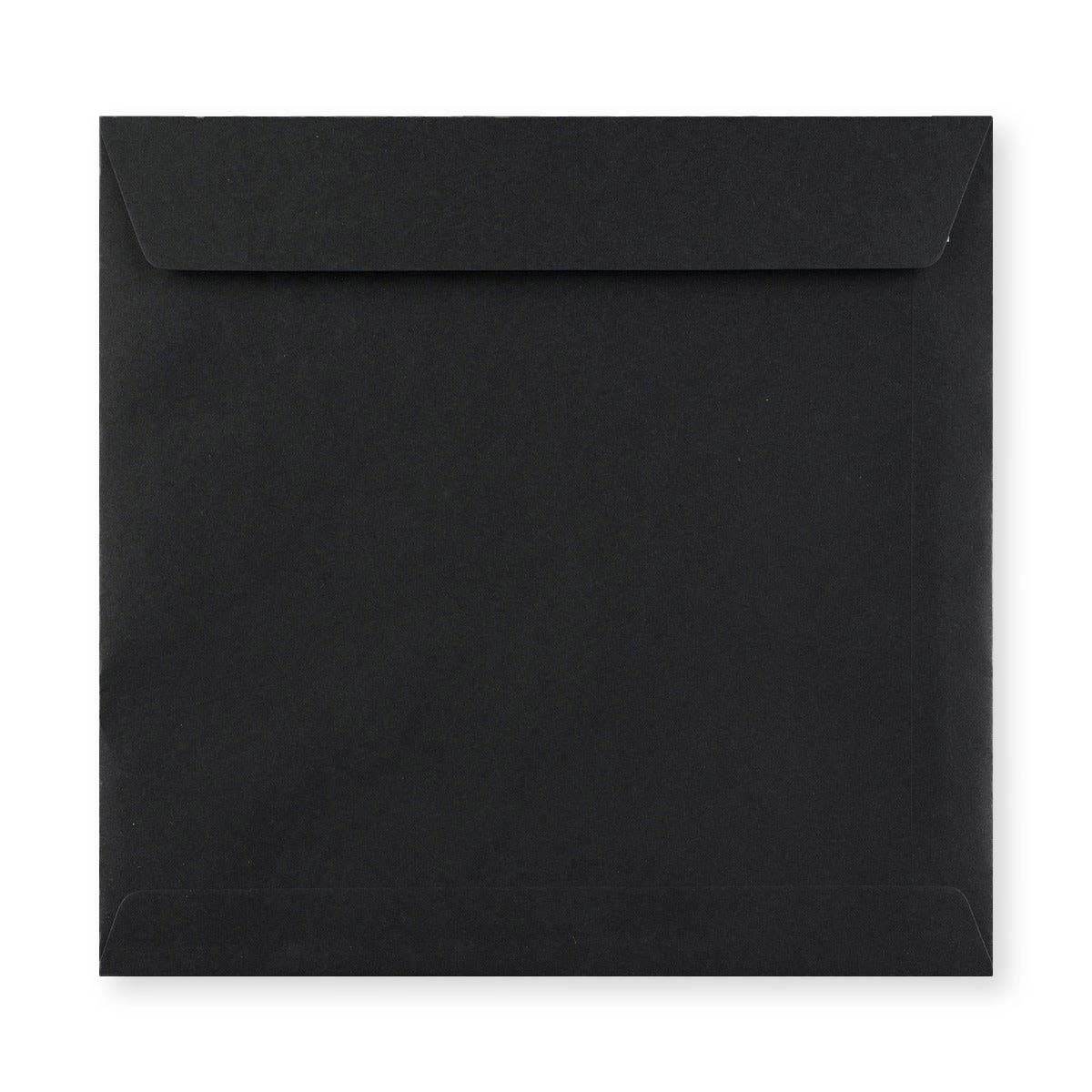 Black Coloured Peel & Seal 120gsm Envelope (220 x 220mm)