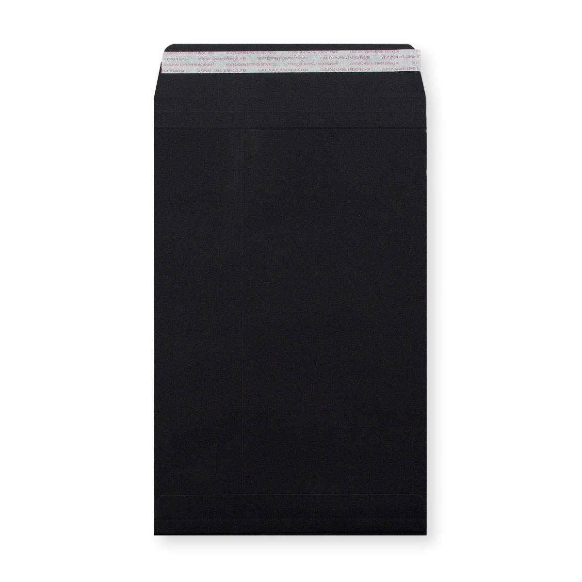 C4 Black 180gsm Peel & Seal Gusset Envelope (324 x 229 x 25mm)