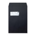 C4 Black Luxury 180gsm Peel & Seal Envelope (324 x 229mm)