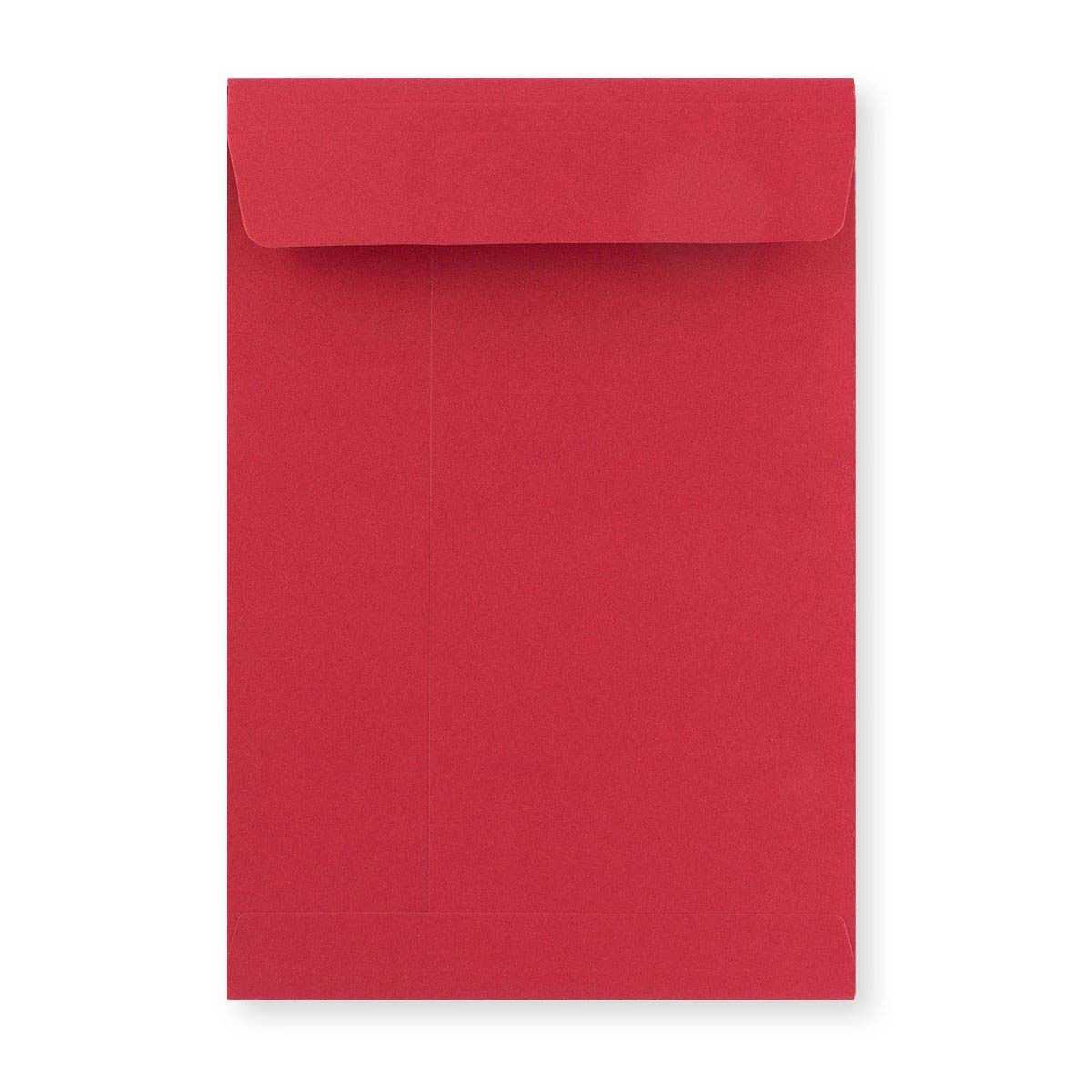C4 Dark Red 160gsm Peel & Seal Gusset Envelope (229 x 324 x 25mm)