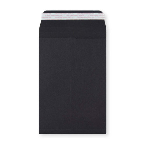 C5 Black 180gsm Peel & Seal Gusset Envelope (162 x 229 x 25mm)