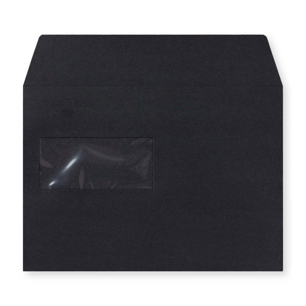 C5 Black Luxury 180gsm Peel & Seal Envelope (162 x 229mm)