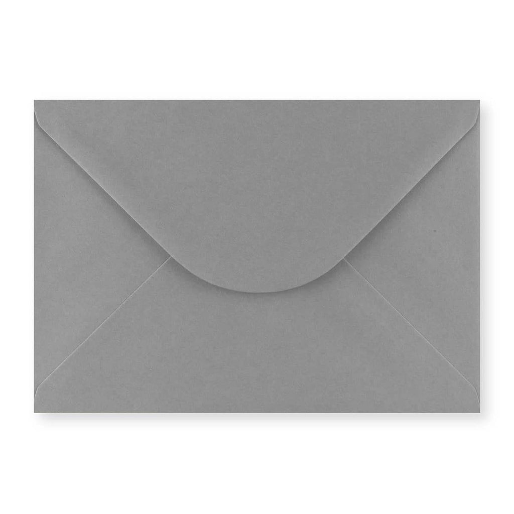 C5 Dark Grey 120gsm Gummed V-Flap Greetings Envelope (162 x 229mm)
