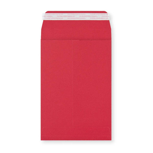 C5 Dark Red 180gsm Peel & Seal Gusset Envelope (162 x 229 x 25mm)