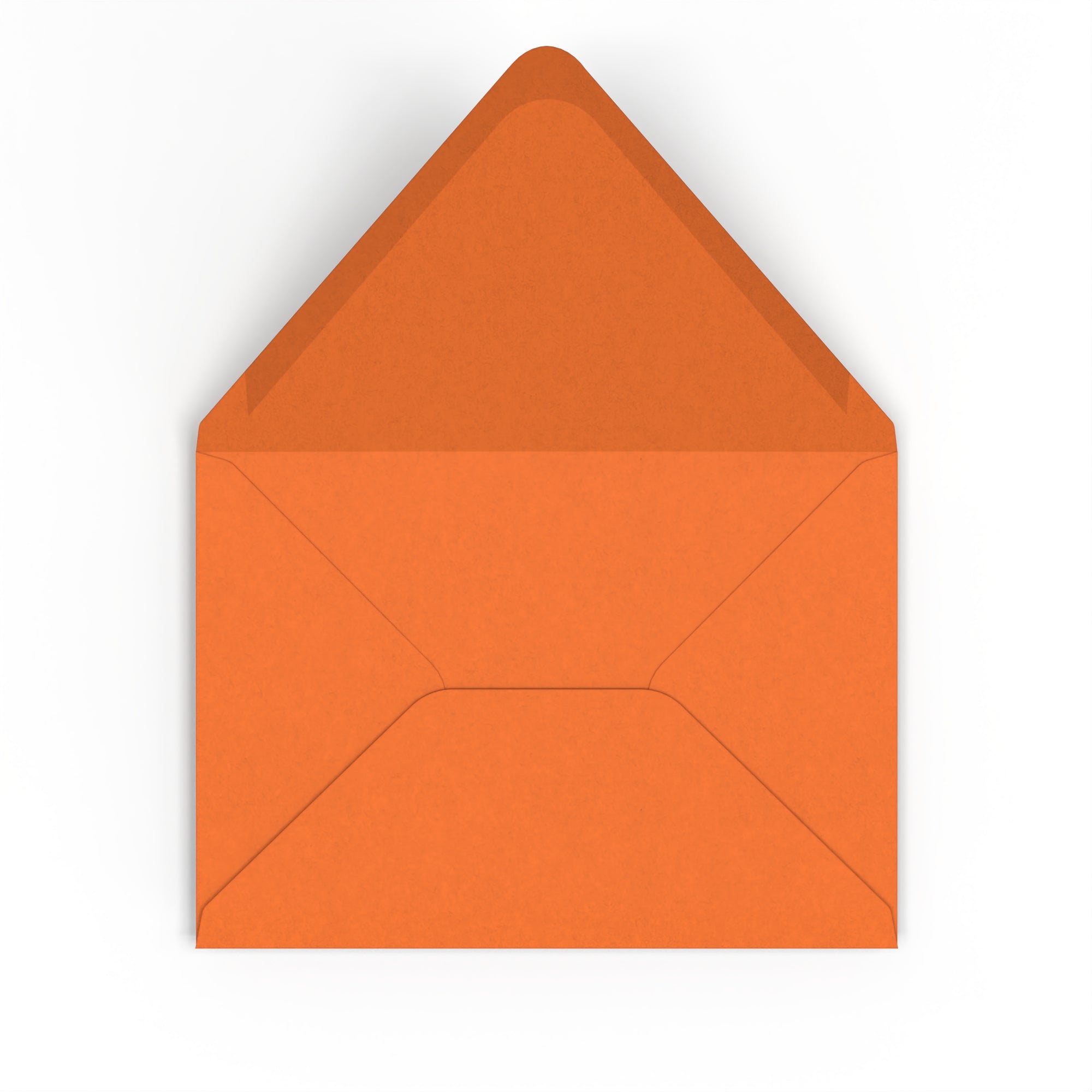 C5 Flame Orange British Made 100gsm Gummed V-Flap Envelope (162 x 229mm)