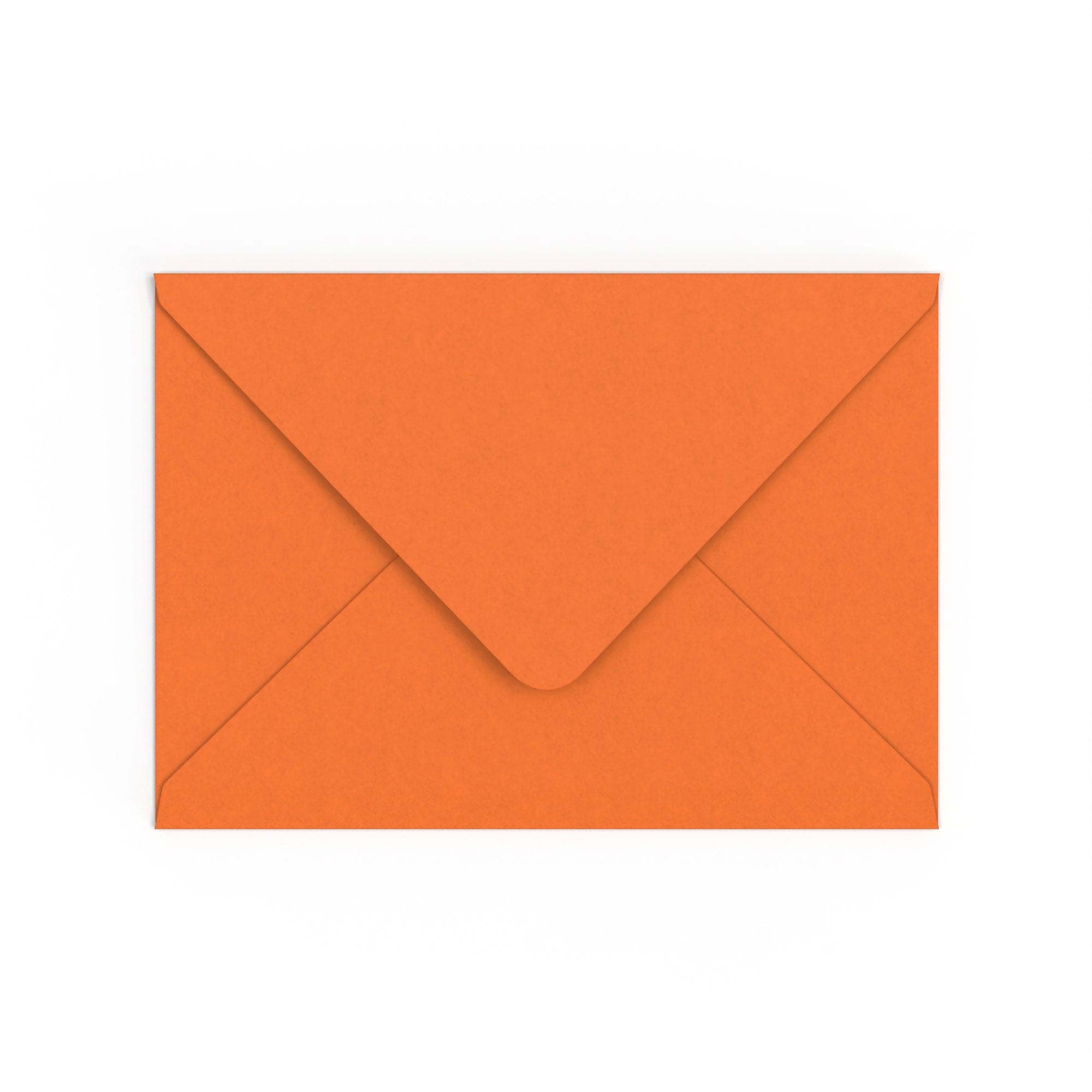 C5 Flame Orange British Made 100gsm Gummed V-Flap Envelope (162 x 229mm)