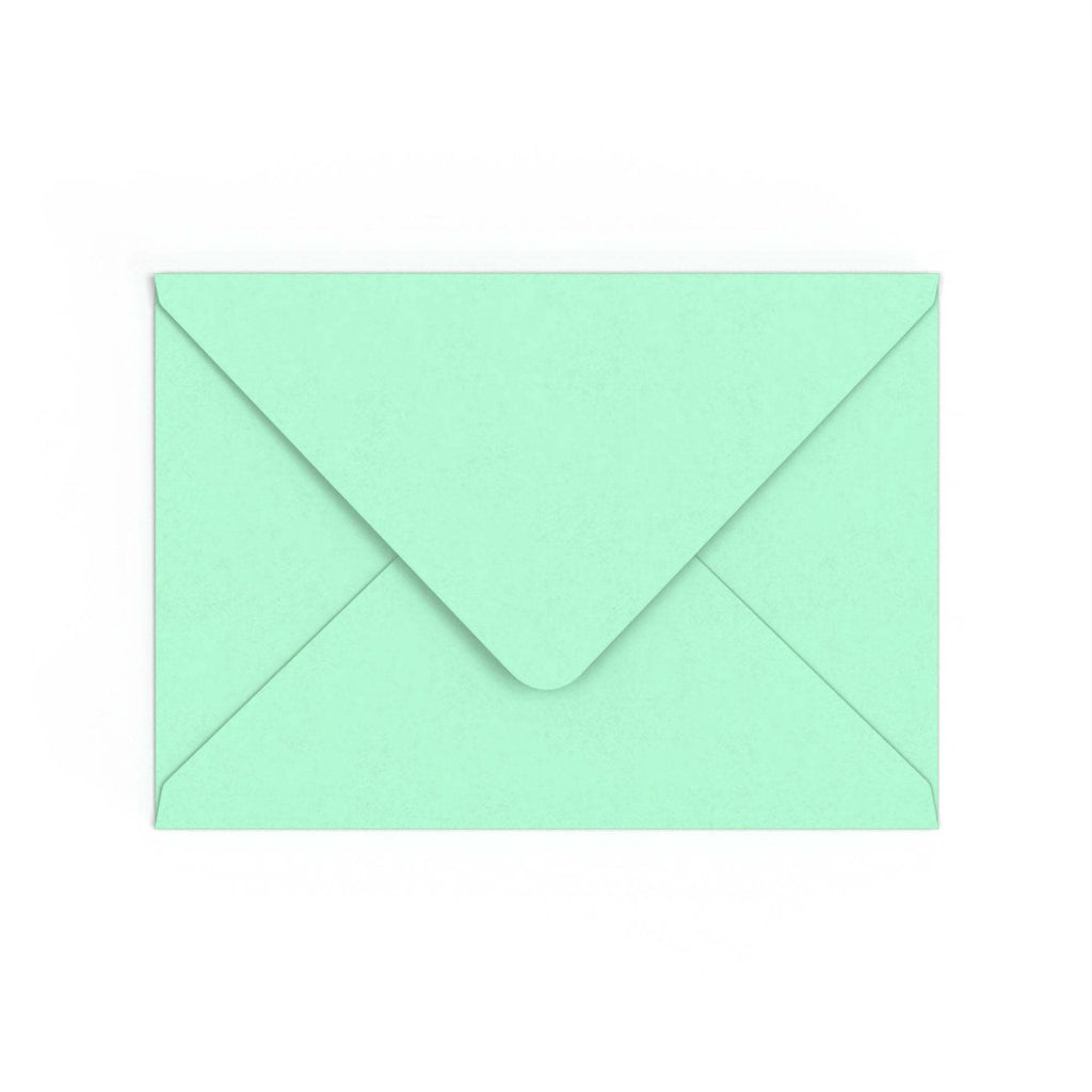 C5 Jade Green British Made 100gsm Gummed V-Flap Envelope (162 x 229mm)