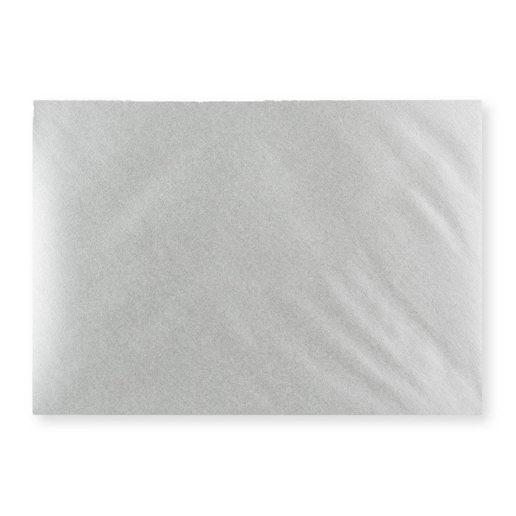 C5 Metallic Silver 100gsm Gummed V-Flap Greetings Envelope (162 x 229mm)