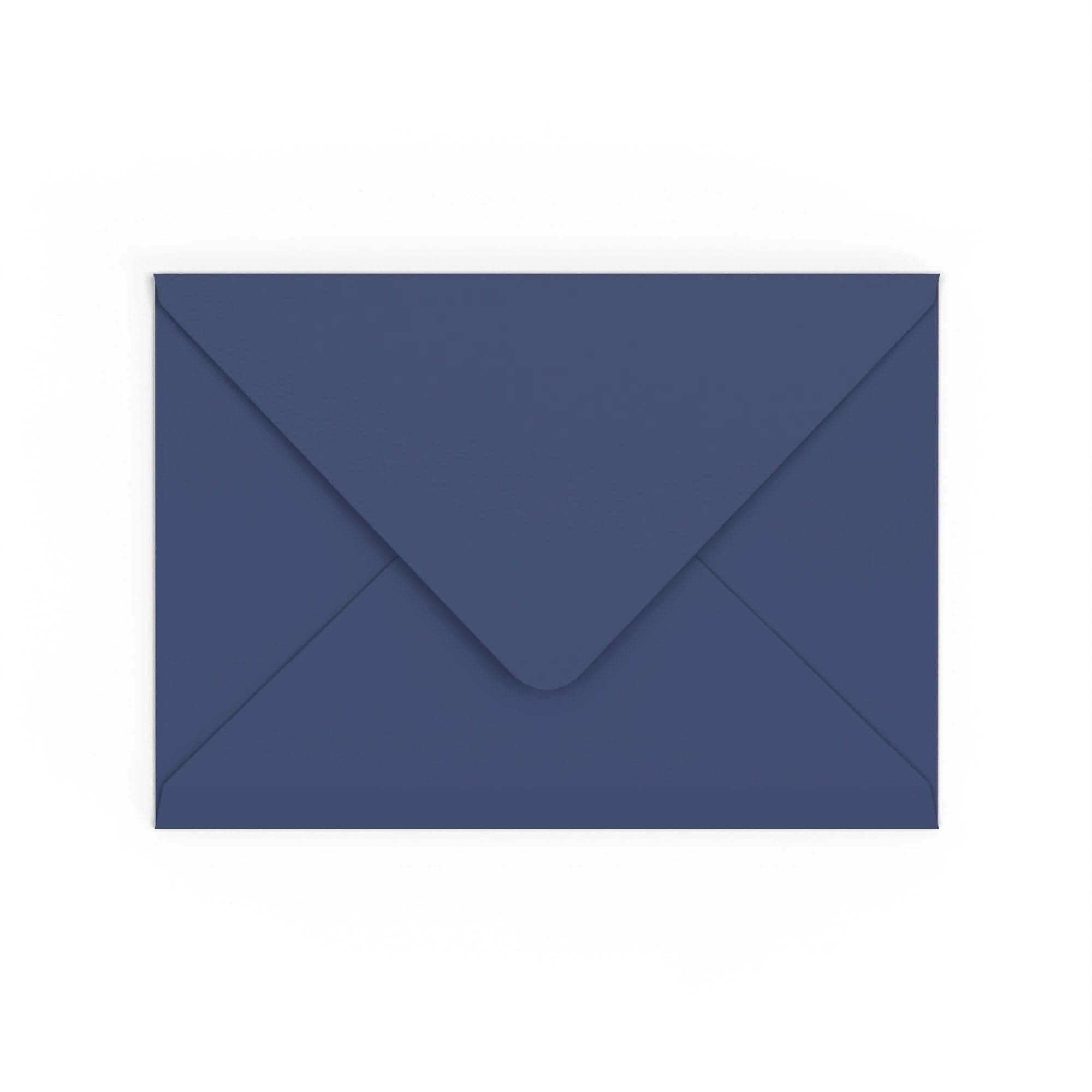 C5 Navy Blue British Made 120gsm Gummed V-Flap Envelope (162 x 229mm)