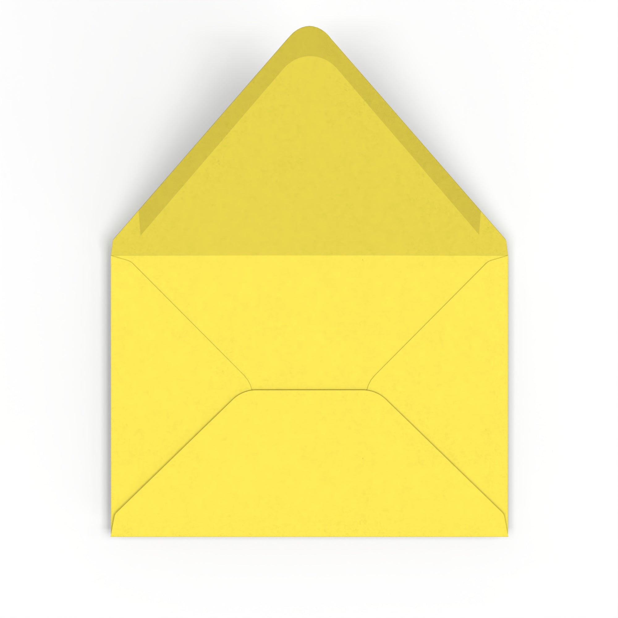 C5 Sunflower Yellow British Made 120gsm Gummed V-Flap Envelope (162 x 229mm)