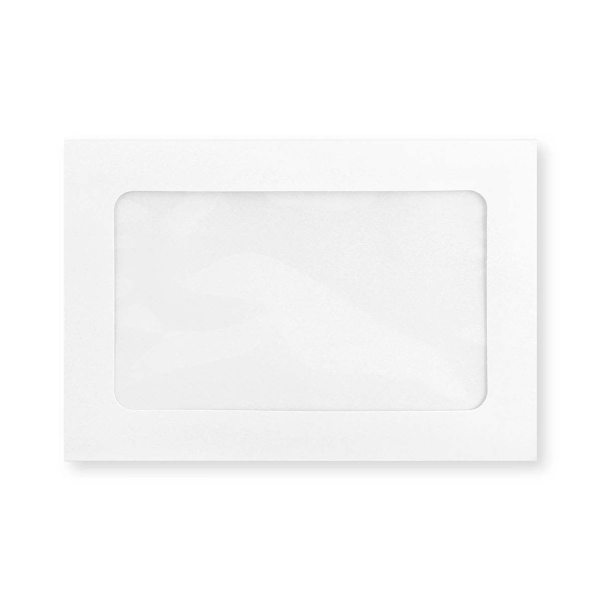 C5 White 160gsm Peel & Seal Full View Window Envelope (162 x 229mm)