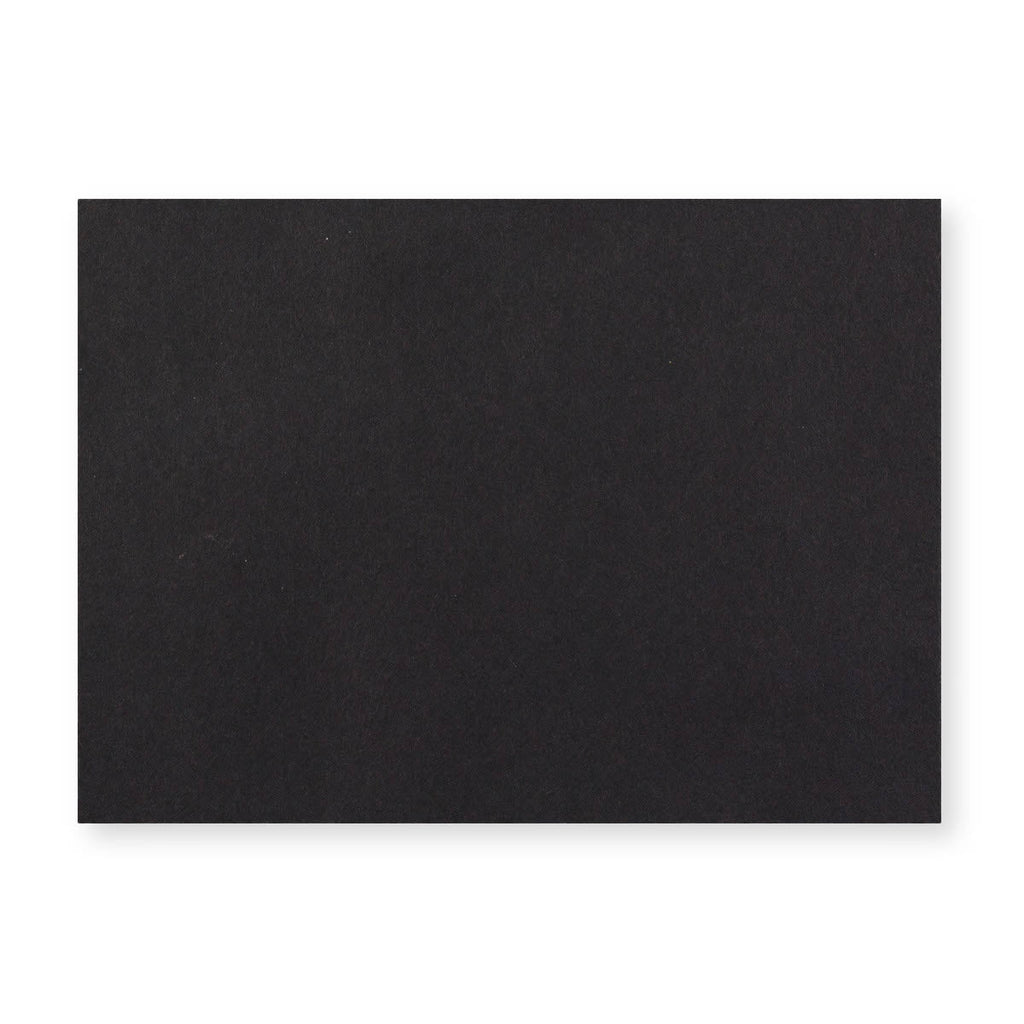 C6 Black 120gsm Peel & Seal Coloured Envelope (114 x 162mm)