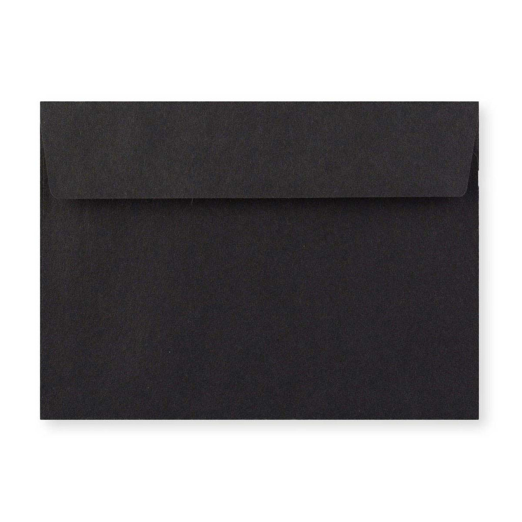C6 Black 120gsm Peel & Seal Coloured Envelope (114 x 162mm)