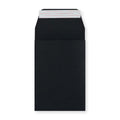 C6 Black 180gsm Peel & Seal Gusset Envelope (114 x 162 x 25mm)