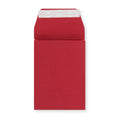 C6 Dark Red 160gsm Peel & Seal Gusset Envelope (114 x 162 x 25mm)