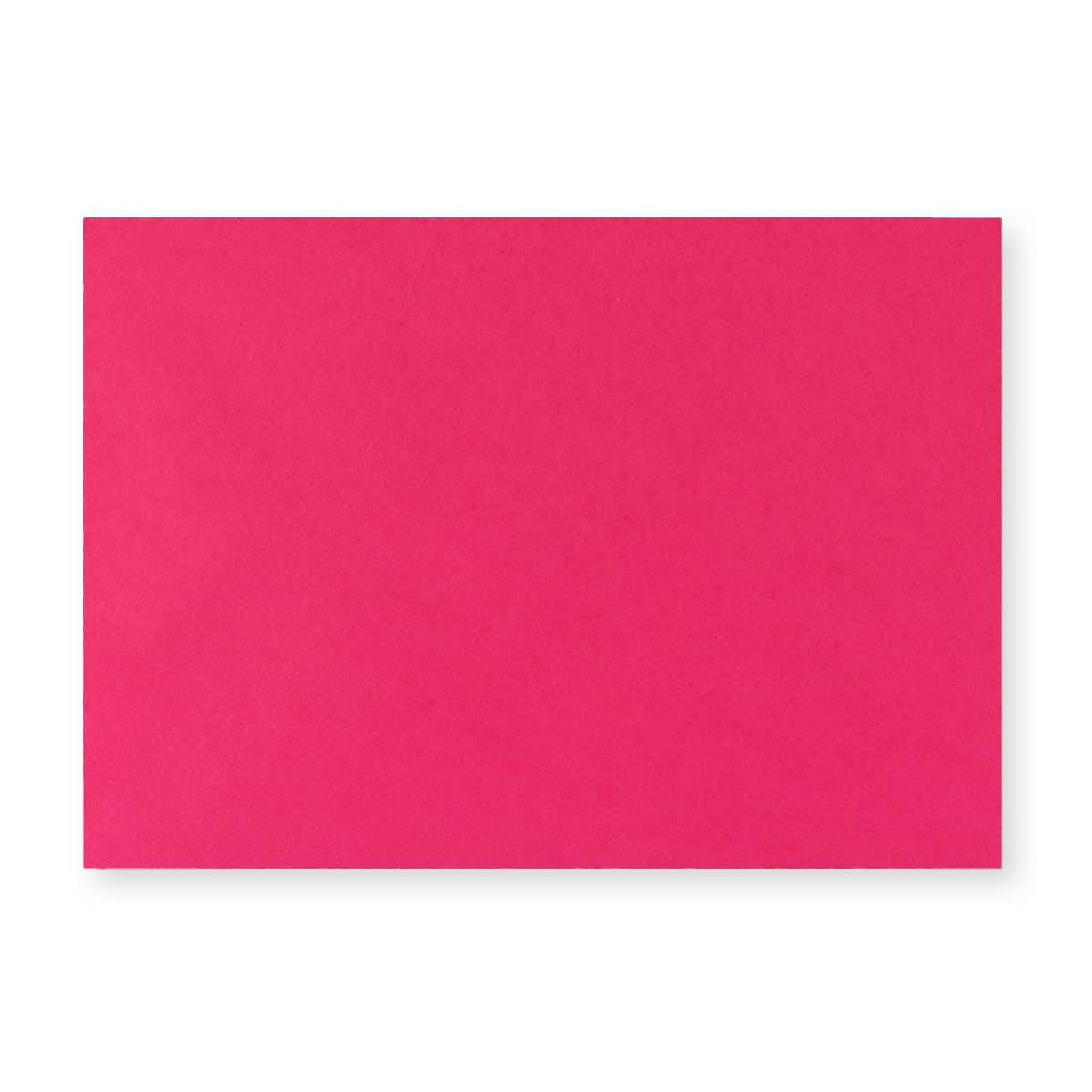 C6 Fuschia Pink 100gsm Gummed V-Flap Greetings Envelope (114 x 162mm)