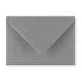 C6 Grey British Made 100gsm Gummed V-Flap Envelope (114 x 162mm)