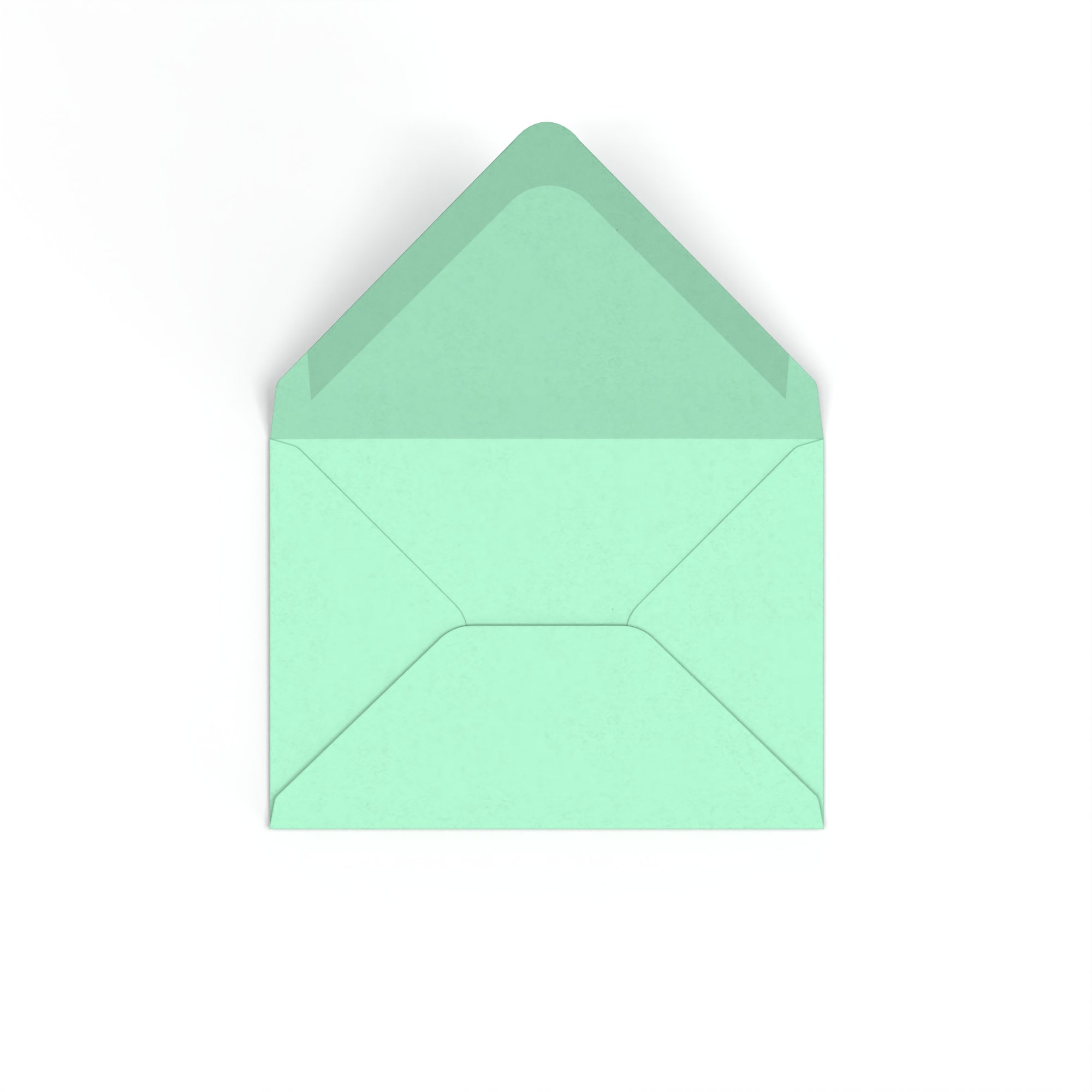 C6 Jade Green British Made 100gsm Gummed V-Flap Envelope (114 x 162mm)