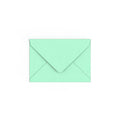 C6 Jade Green British Made 100gsm Gummed V-Flap Envelope (114 x 162mm)