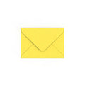 C6 Sunflower Yellow British Made 120gsm Gummed V-Flap Envelope (114 x 162mm)