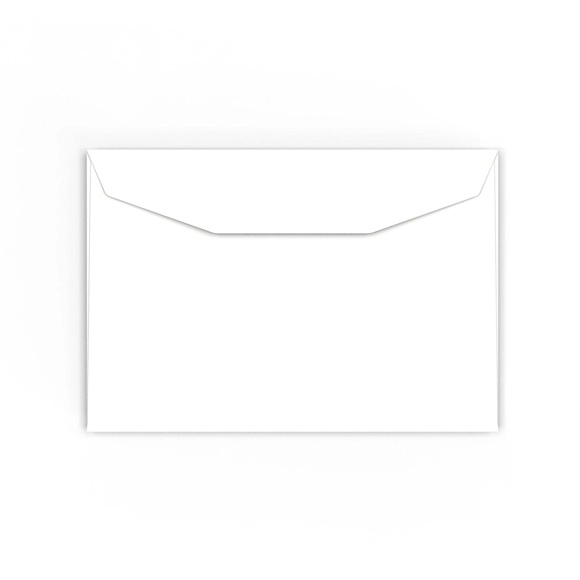 C6 White Opaque Business 90gsm Gummed Envelope (114 x 162mm)