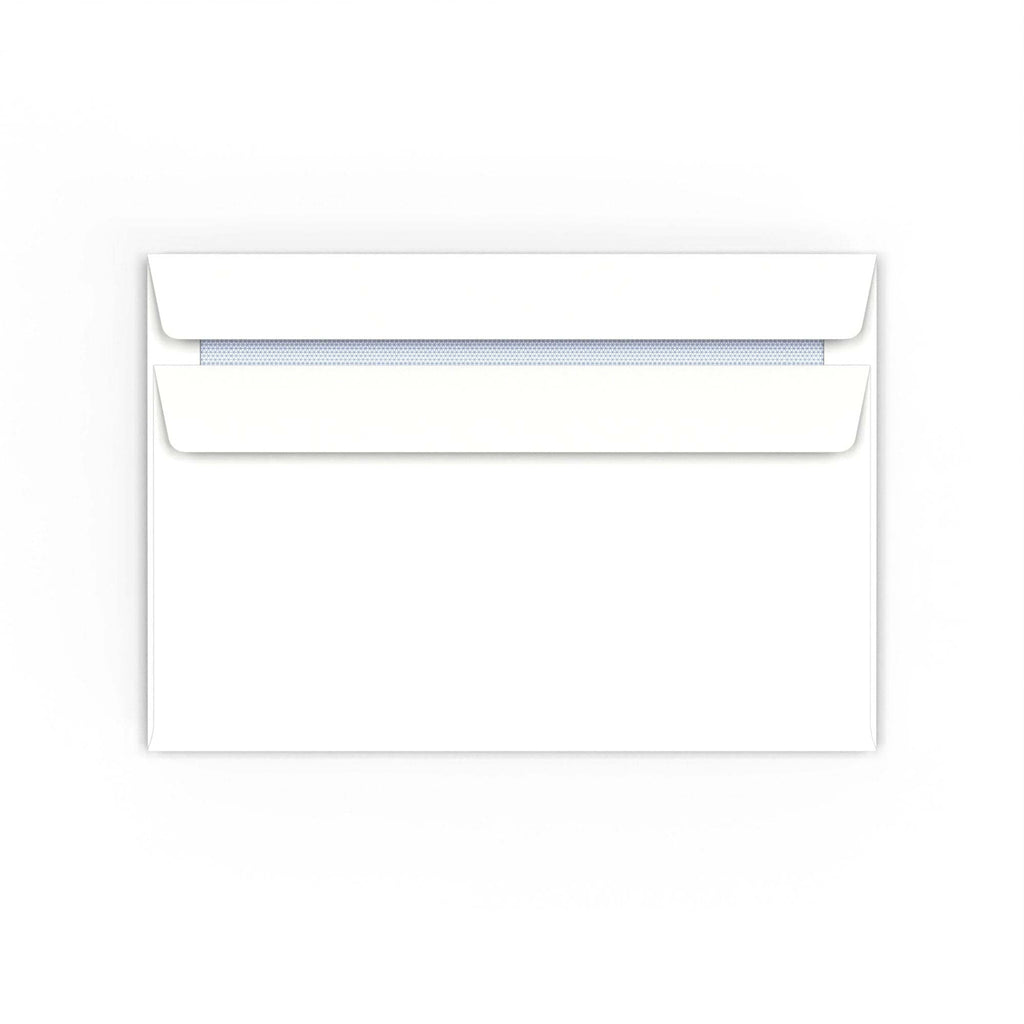 C6 White Opaque Business 90gsm Self Seal Envelope (114 x 162mm)