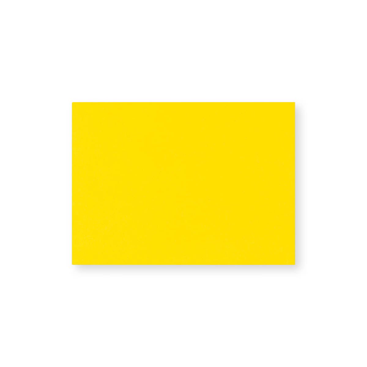 C7 Daffodil Yellow 100gsm Gummed V-Flap Greetings Envelope (82 x 113mm)