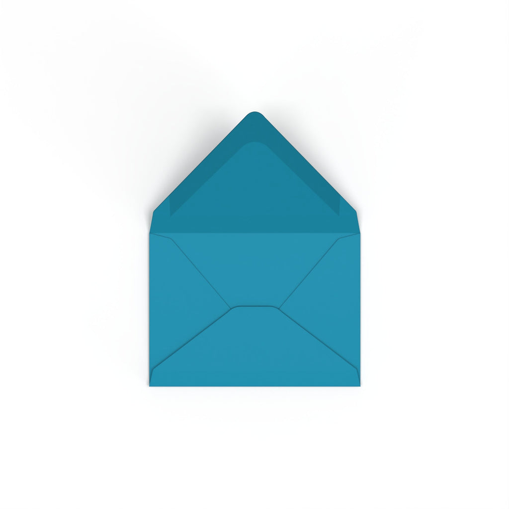 C7 Navy Blue British Made 120gsm Gummed V-Flap Envelope (82 x 113mm)