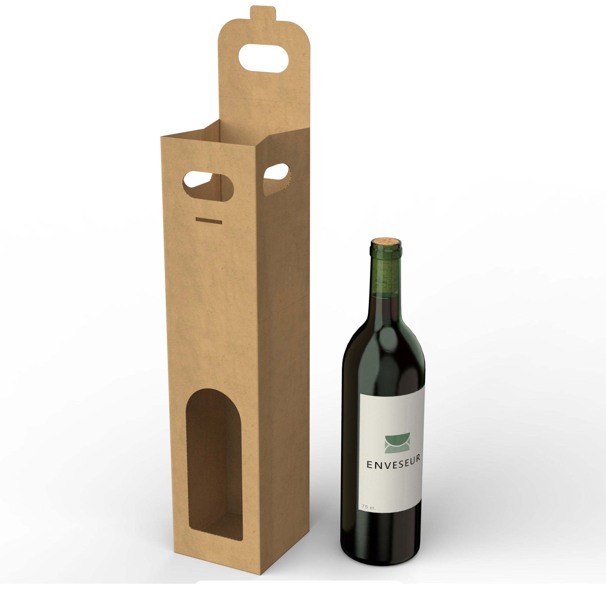 Cardboard Wine Bottle Case