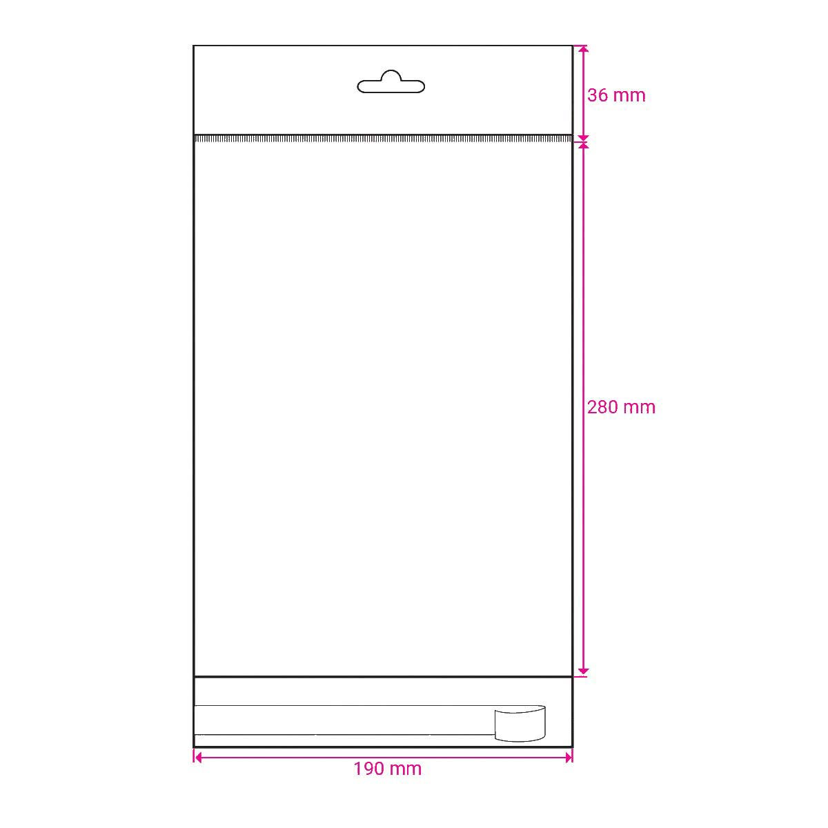 Cello Bags (With Header)