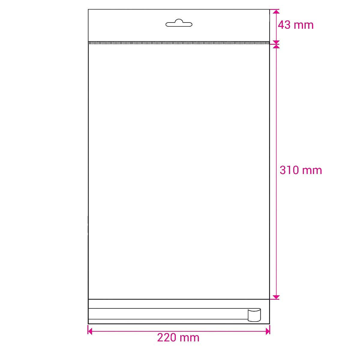Cello Bags (With Header)