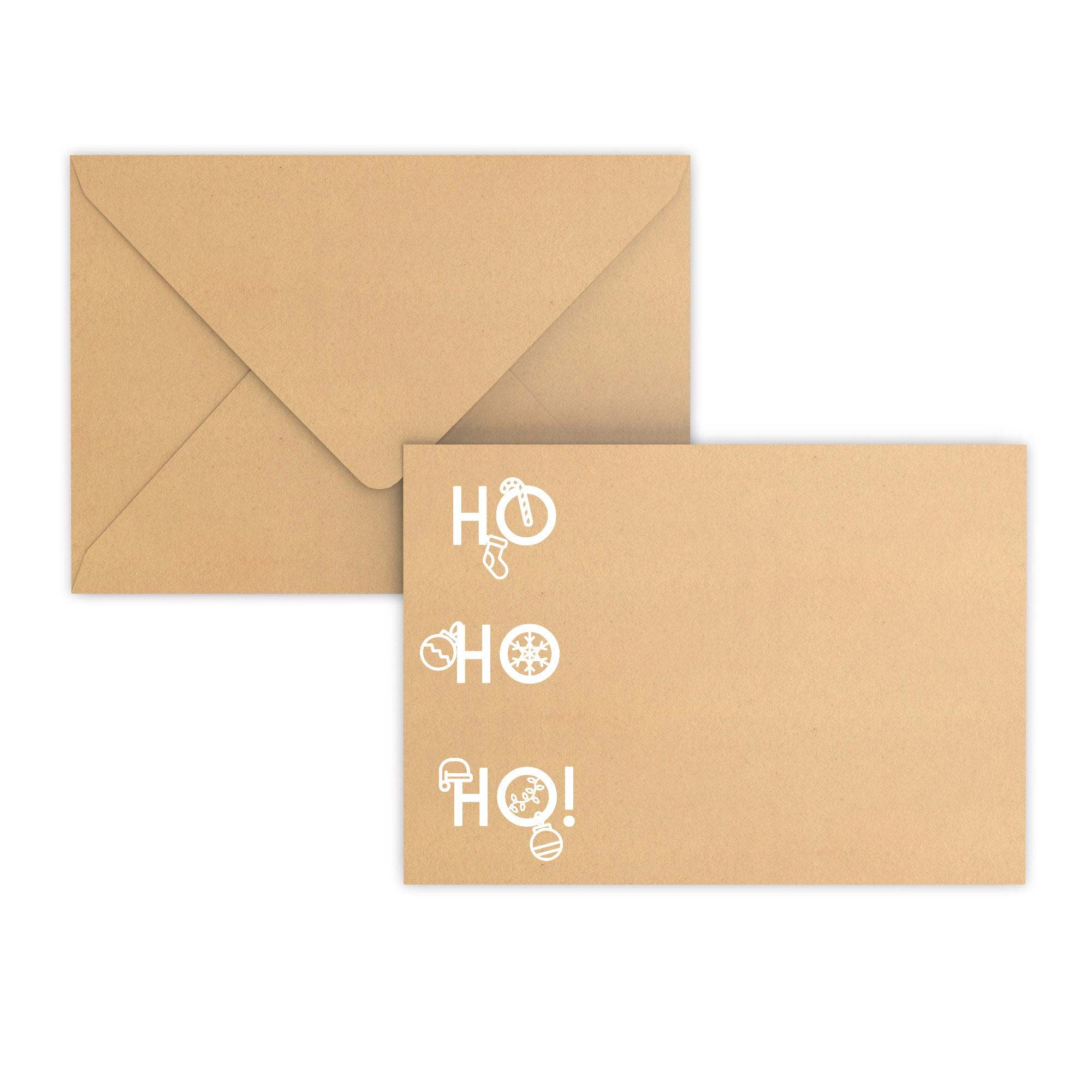Christmas Ho Ho Ho Envelopes