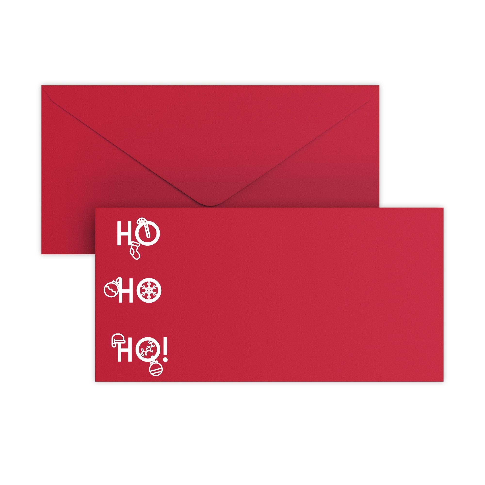 Christmas Ho Ho Ho Envelopes