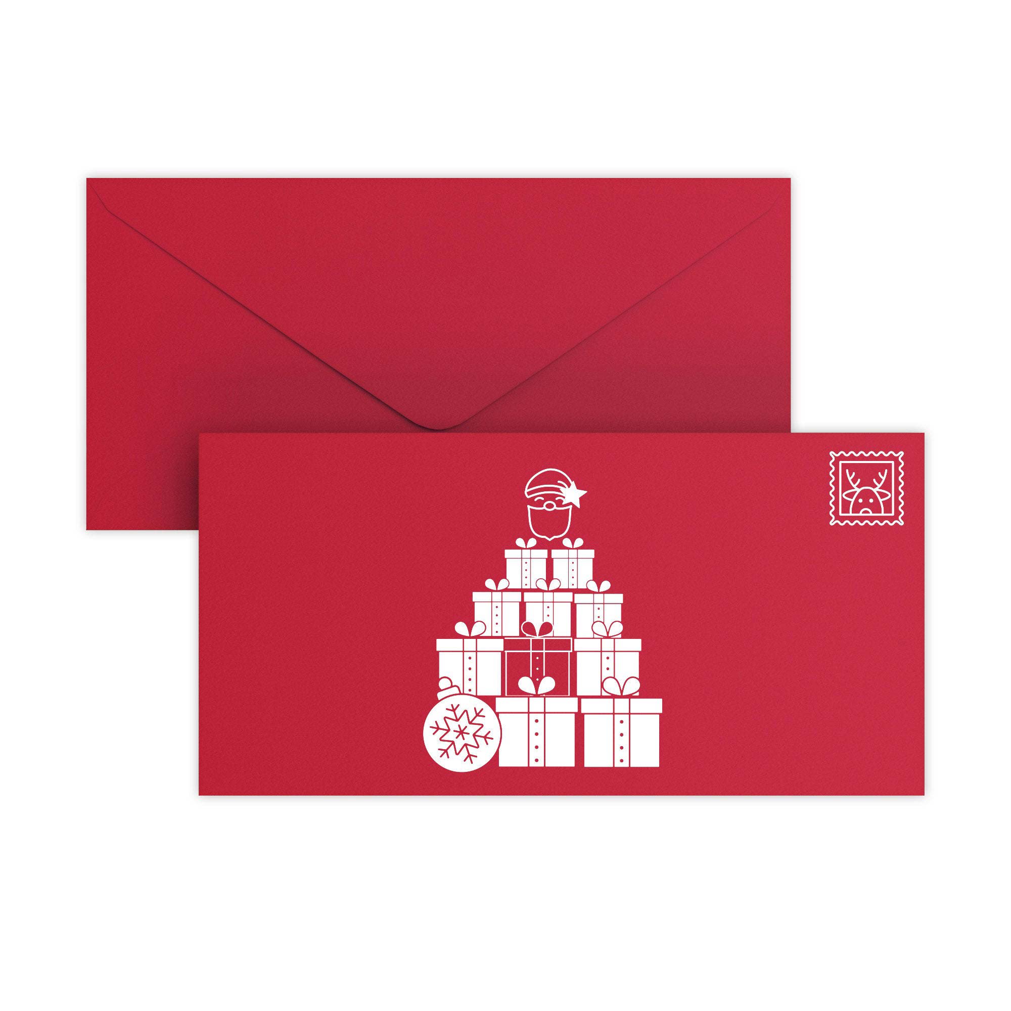 Christmas Santa Clause Envelopes
