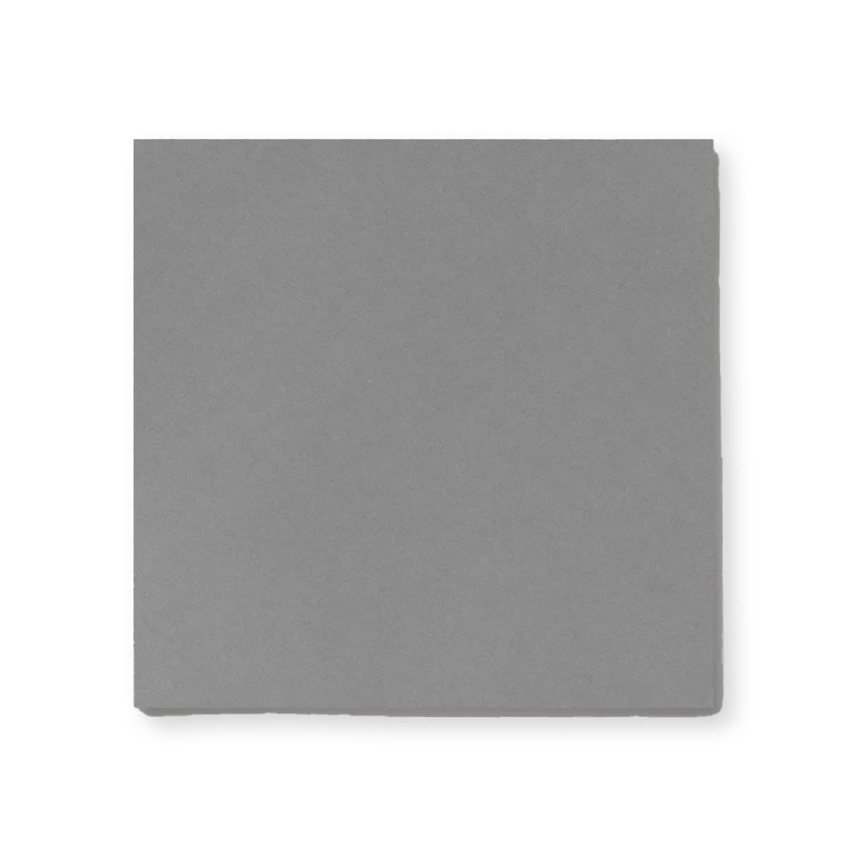 Dark Grey 120gsm Gummed V-Flap Greeting Card Envelope (130 x 130mm)