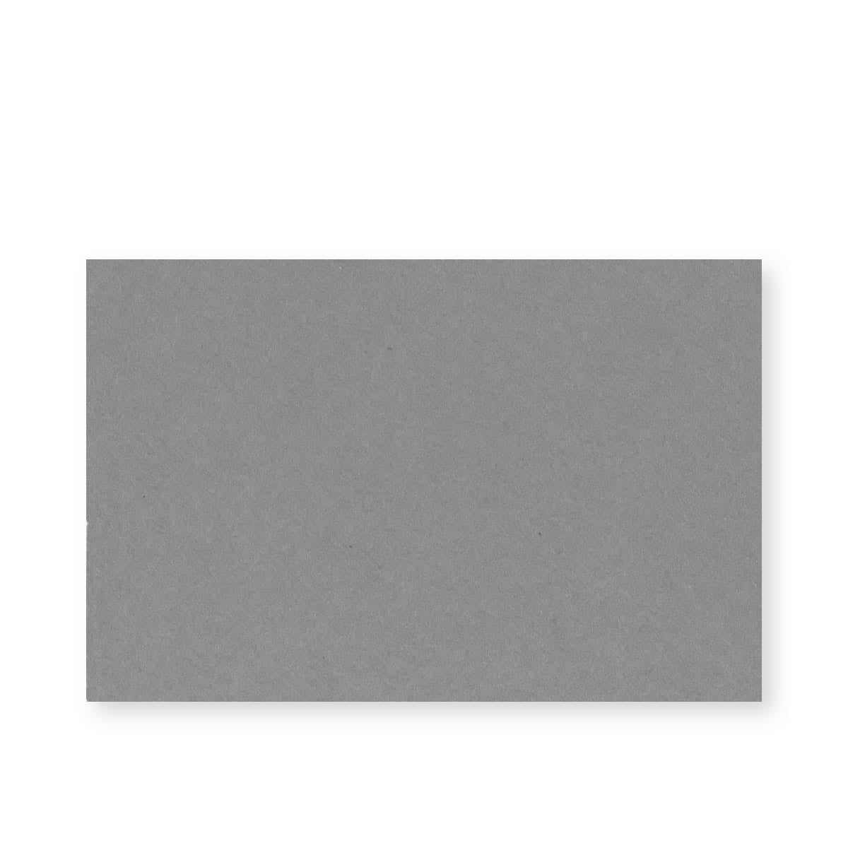Dark Grey 120gsm Gummed V-Flap Greeting Card Envelope (62 x 94mm)