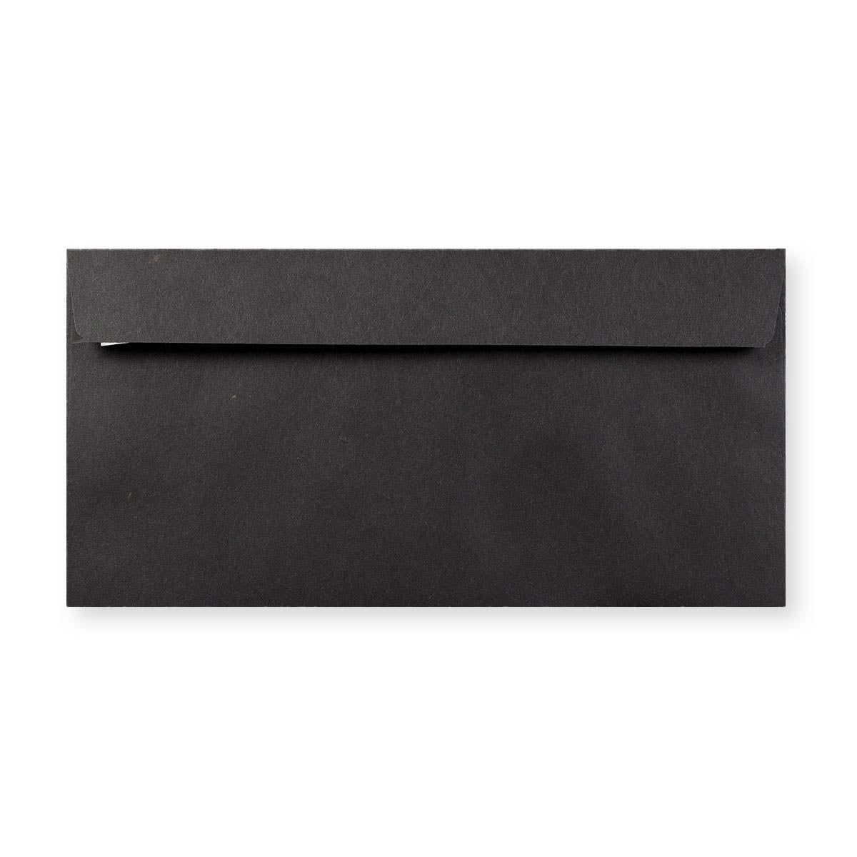 DL Black 120gsm Peel & Seal Coloured Envelope (110 x 220mm)