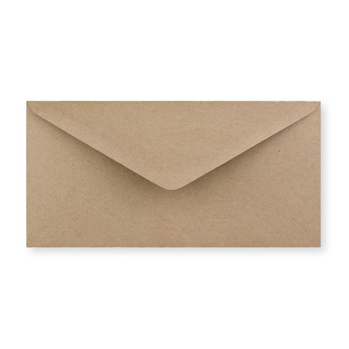 DL Fleck 125gsm Recycled Gummed V-Flap Envelope (110 x 220mm)