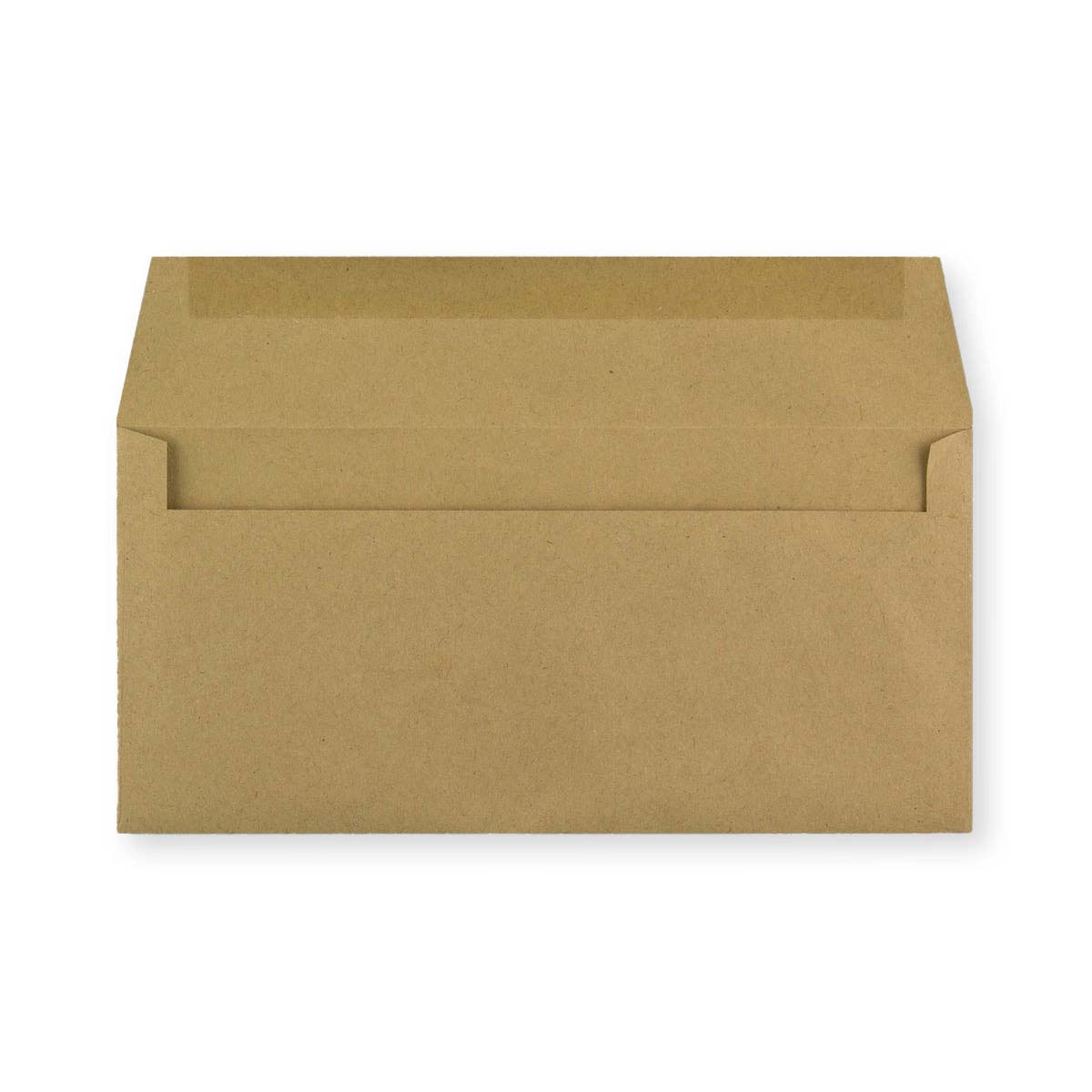 DL Manila Brown 80gsm Gummed Recycled Envelope (102 x 216mm)