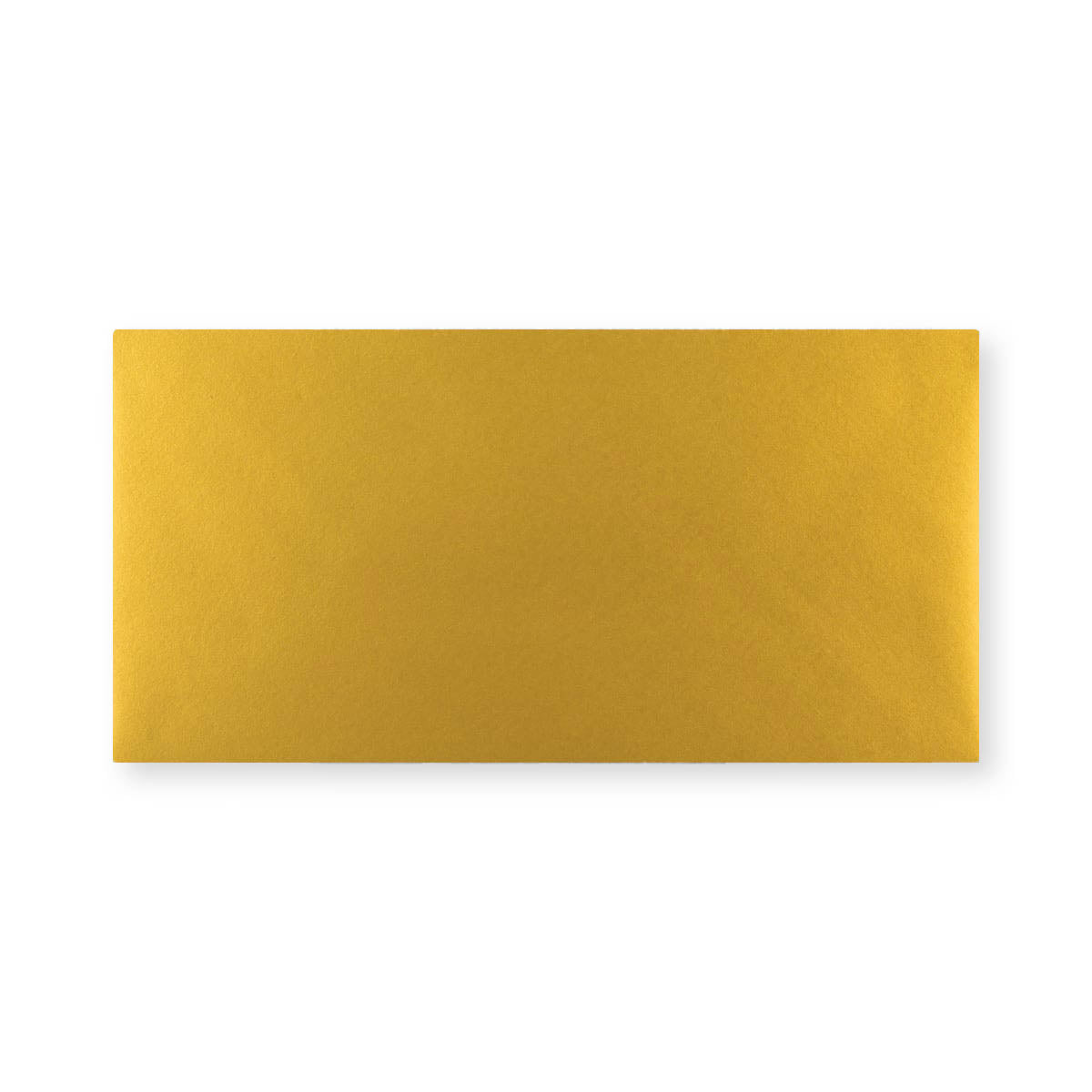 DL Metallic Gold 100gsm Gummed V-Flap Envelope (110 x 220mm)