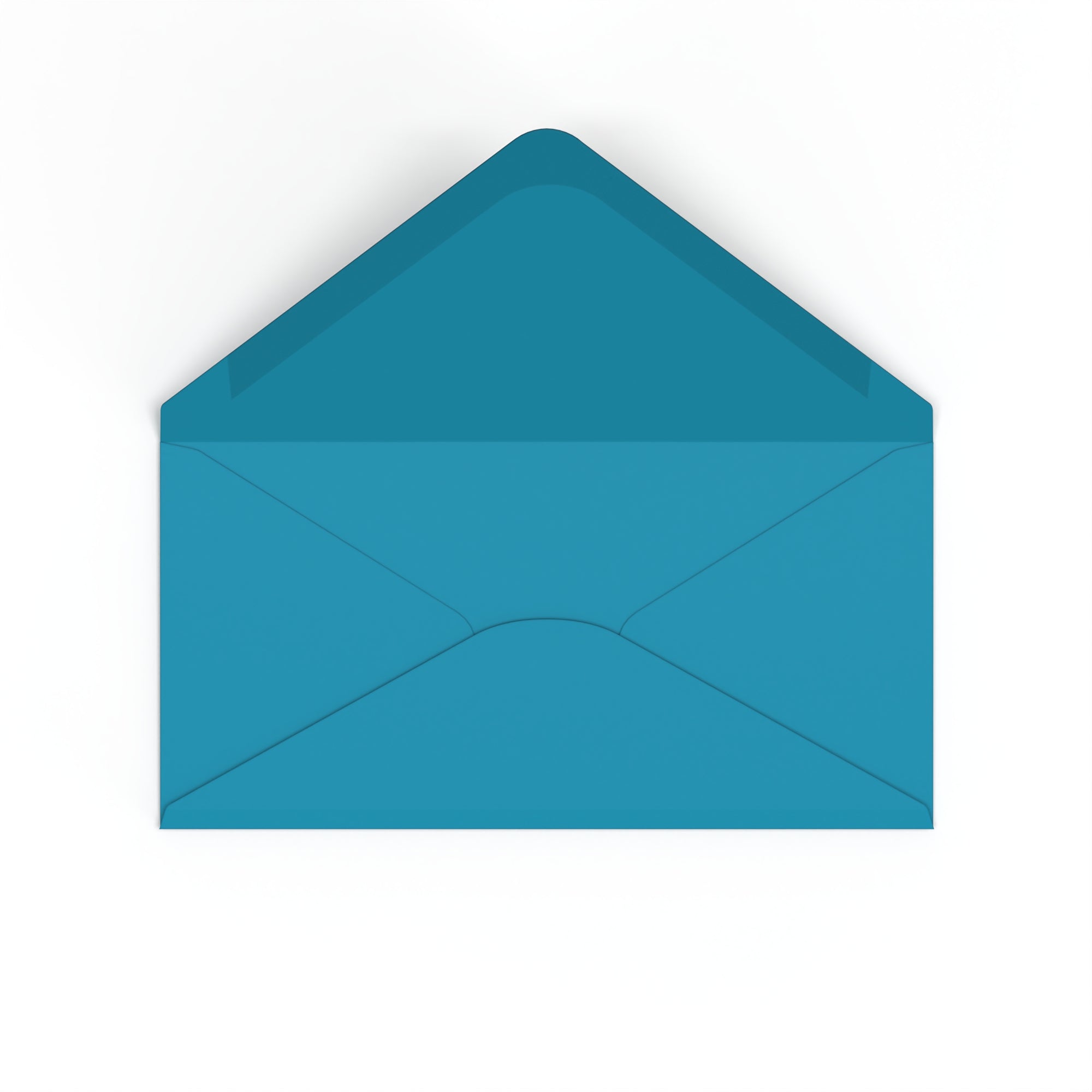 DL Navy Blue British Made 120gsm Gummed V-Flap Envelope (110 x 220mm)