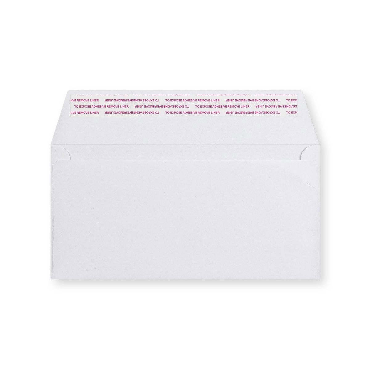DL White Luxury 180gsm Peel & Seal Envelope (110 x 220mm)