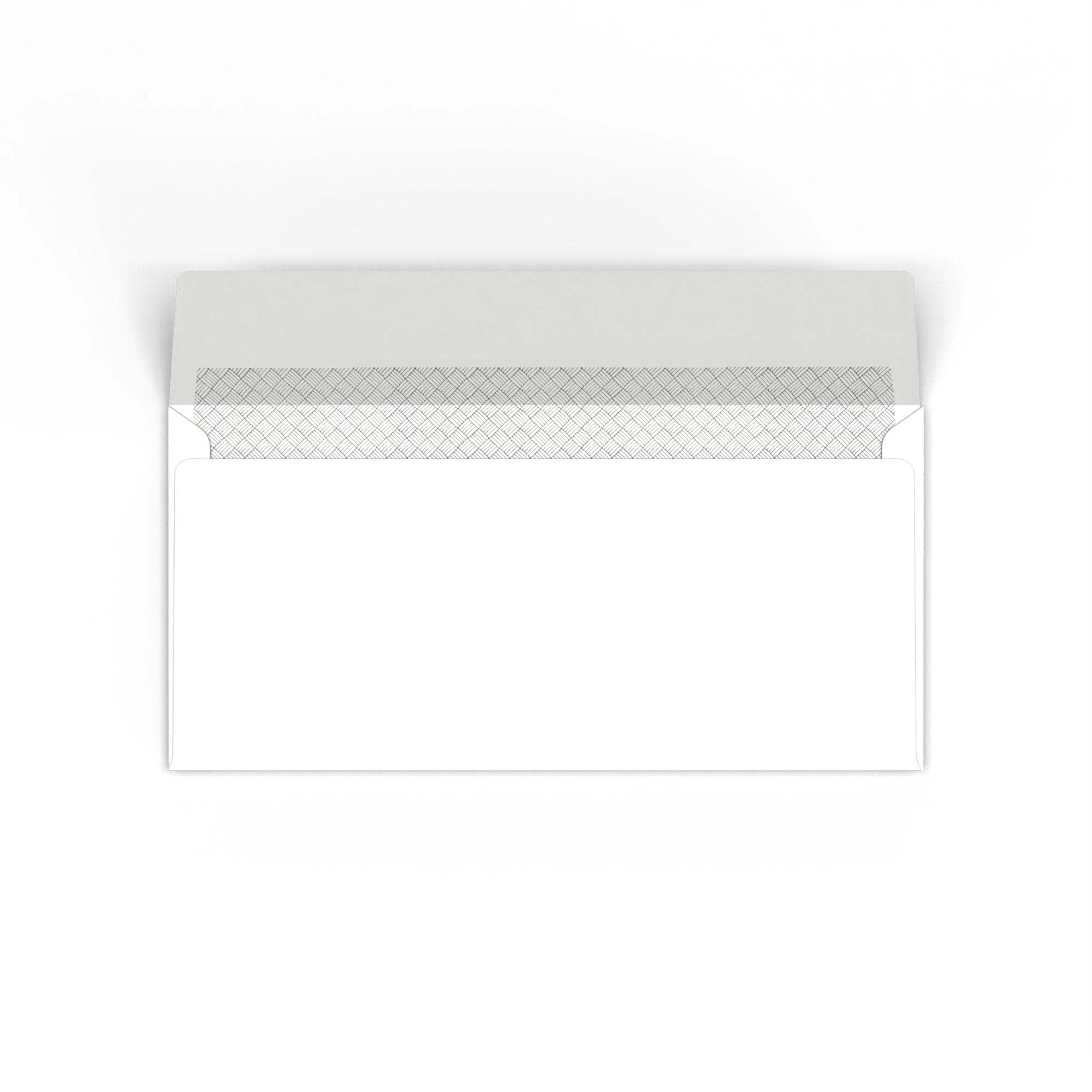 DL White Opaque Business 100gsm Peel & Seal Envelope (110 x 220mm)